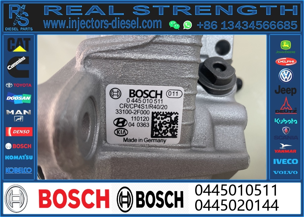 New BDHCD Factory Outlet Diesel Engine Parts Fuel Injector Pump 0445010511 0445010544 33100-2F000 for Common Rail Pump