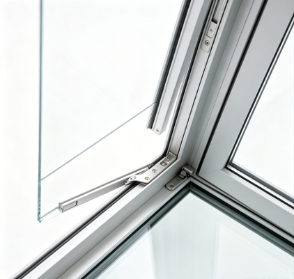 Tilt & Turn Aluminum Window for Commercial and Residential Buildings