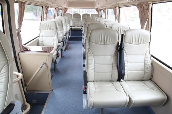 Coaster Type City Sightseeing Business minibus / Passenger Minibus ISUZU Engine