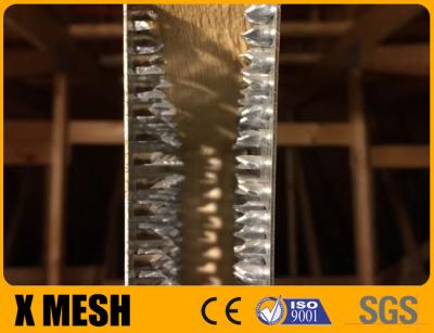 ASTM A 653 Grade 40 Connector Plates used to connect the multiple pieces of a truss