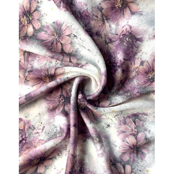 Woven Polyester Acetate Cashmere Combed Wool Textile Material for Custom Printing