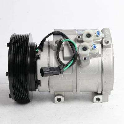 AC Excavator Compressor 21N9795280 For Komatsu 6D125E 6D170
