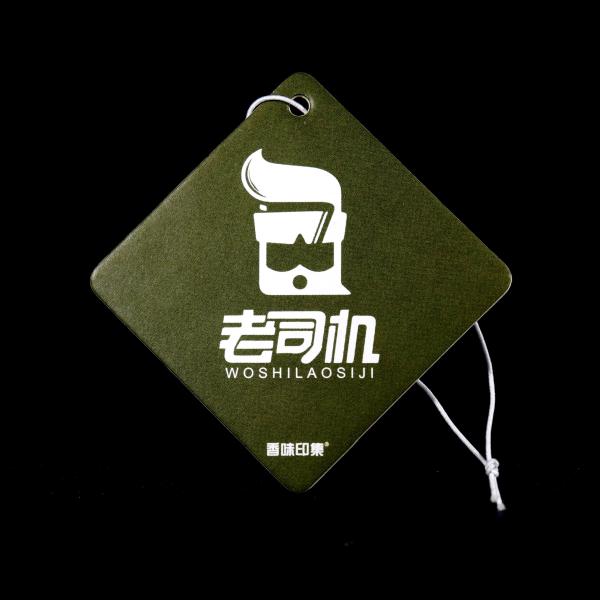 Lavender Scent Hanging Paper Air Freshener For Home Decorations