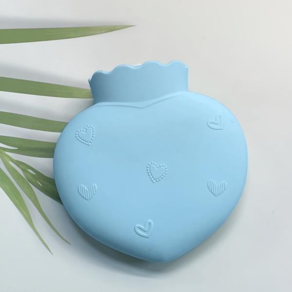 500 мл Мягкая удобная силиконовая бутылка с горячей водой с винтовой крышкой Противопроницаемая сумка для облегчения боли Талия спина Шея, плечи