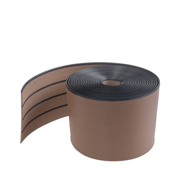 Teak Wood Anti-Corrosion Boat Deck Soft PVC Synthesis Yacht Decking para design moderno