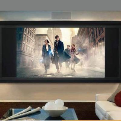 Large Multimedia Interactive Projector Screen Pull Down For Classroom Customized