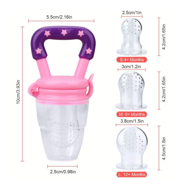 Baby Food Feeder Fruit Feeder Set, Pacifier Feeder Baby Supplies Toys