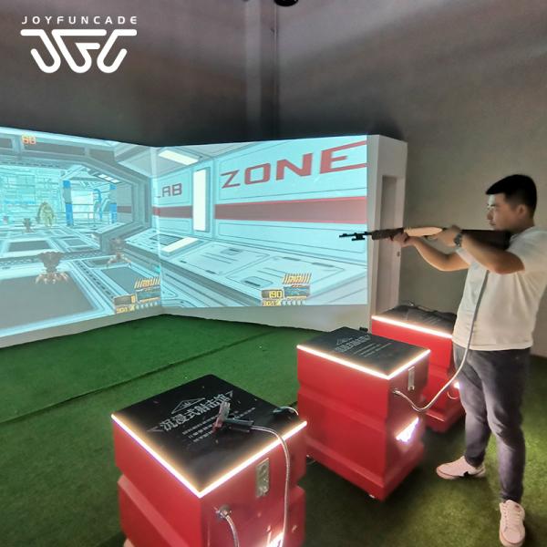 Simulador de tiro arcade con controlador de pistola de precisión de 2 mm