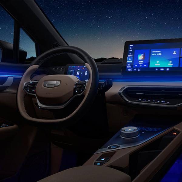 2023 Geely Geometry C EV Long Range 5seats 5doors Fast Charging High Speed Electric Vehicle White Fuel 100% Electricity