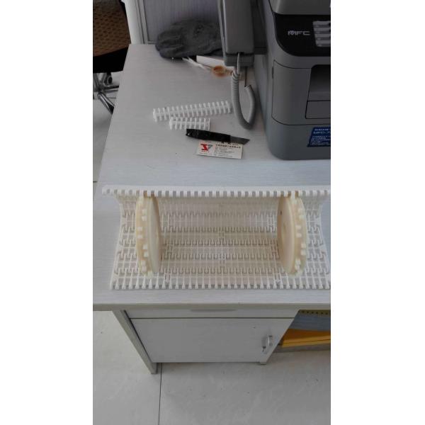 Ceinture modulaire en plastique pour le refroidissement des aliments surgelés