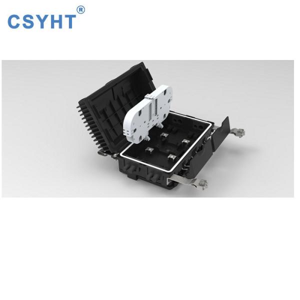 China hot sale outdoor Ip65 Waterproof 48 Core Ftth Fiber Optic Termination Distribution Box with 2 sides doors