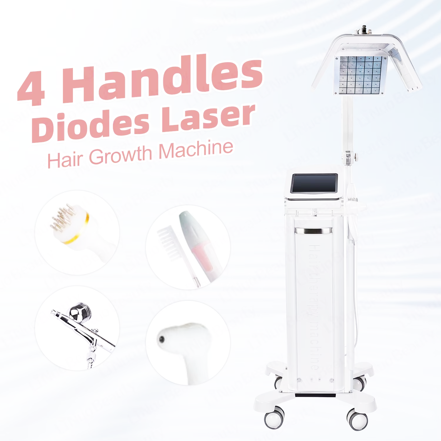 8 Inches Bio Energy Ultra Pulse Laser Hair Growth Machine