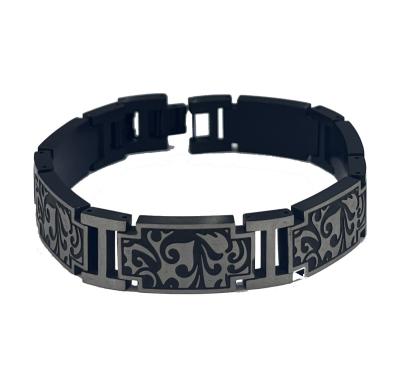 Women Men Hollow Stainless Steel Bangle Talisman Vintage Amulet Witch Knot Bracelet