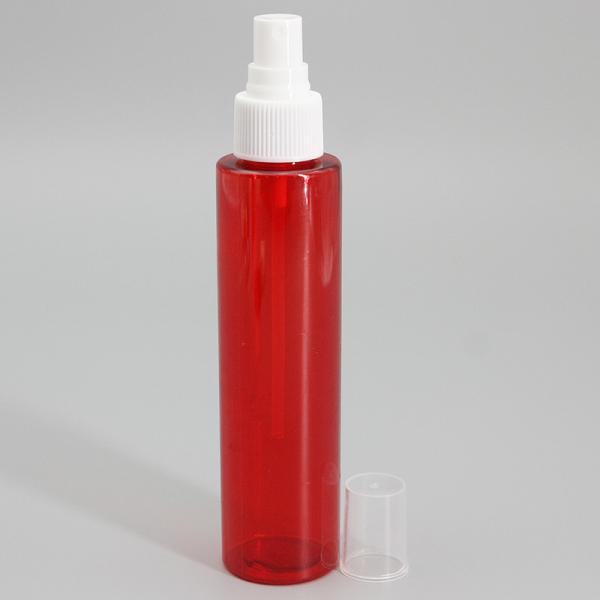 Tela vermelha que imprime a garrafa plástica do pulverizador do ANIMAL DE ESTIMAÇÃO 140ml de 151mm