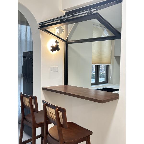 Retractable Screen Folding Windows - Invisible Mesh Storage