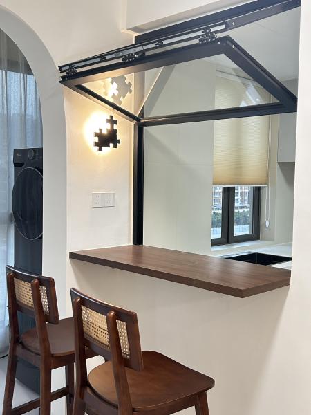 Retractable Screen Folding Windows - Invisible Mesh Storage