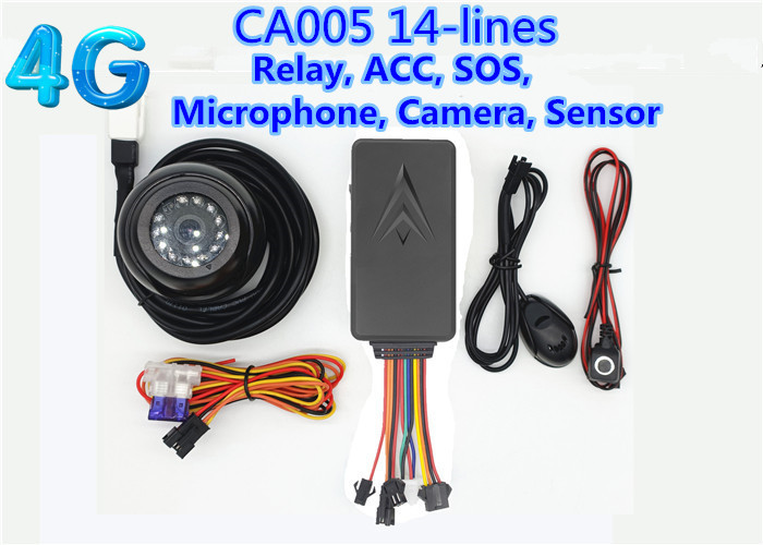 Линейная группа микрофонов RS232 CAT4 GSM SOS отслежывателя замка 4G GPS двигателя для автомобиля