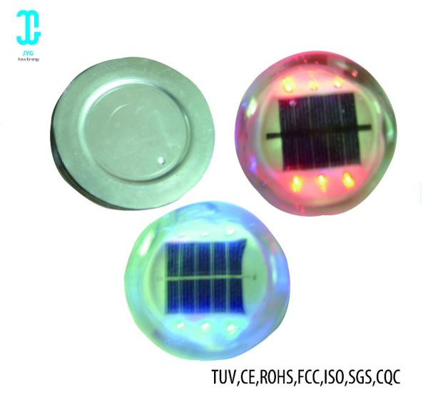 1.2V 800mAh Solar Road Studs 6 - Pack Blue Solar Powered Boat Dock Lights