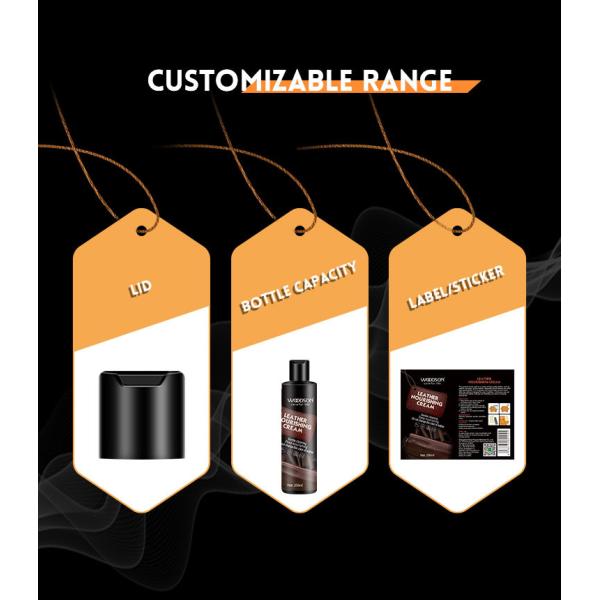 Сливк ISO9001 наградного ботинка набора заботы PU воска автомобиля кожаного кормя аттестовала