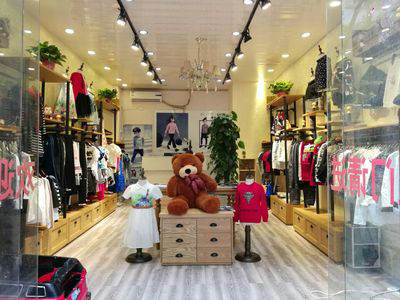 OEM / ODM Accepted Clothing Display Racks For Children Clothing Shop
