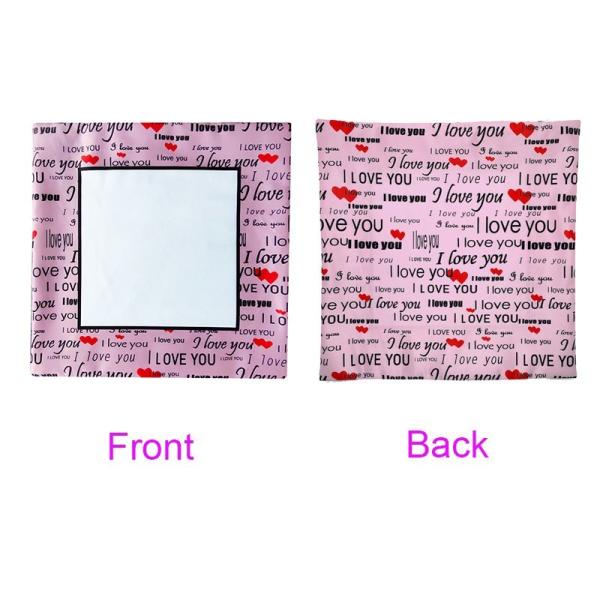 I Love You Polyester Sublimation Pillowcases Personalized Cushion