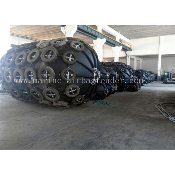 Defensas de goma de D1.7m x de L3.0m Pneuamtic de alta resistencia para el puerto y el muelle