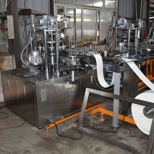 Paper Lid Forming Machine