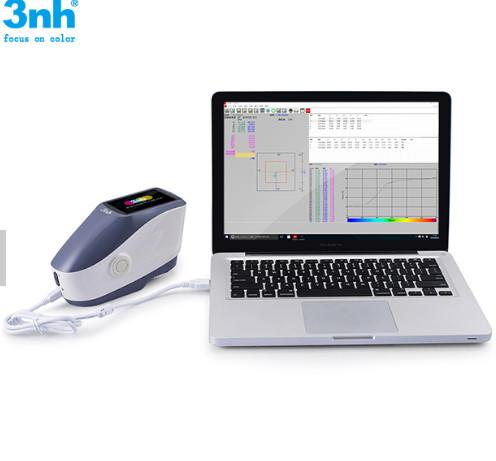 YS4560 45/0 Spectrophotometer 4mm 8mm Double Aperture Chroma Meter for Textile Color Checking