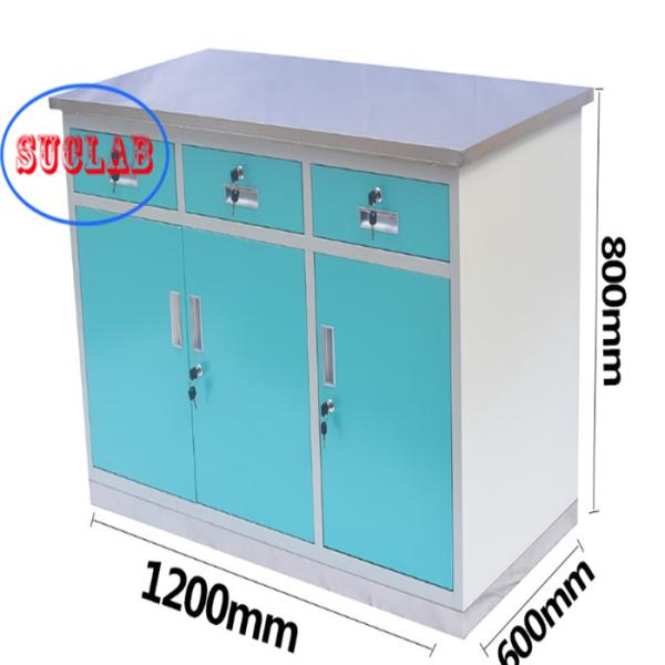 110 Degree Hinge Wall Mounted Medical Storage Cabinets for Medical Facilities