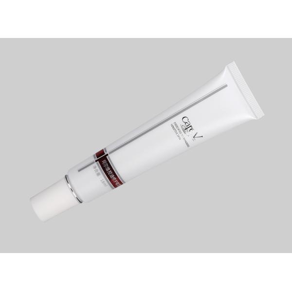Custom Empty Plastic Cosmetic Squeeze Tube D22mm 10-30ml Eye Cream Liquid Foundation Tube With Nozzle