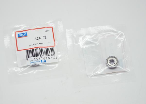 Skf Bearing Bullmer Cutter Parts , 624zz Grooved Ball Bearing Pn 007424