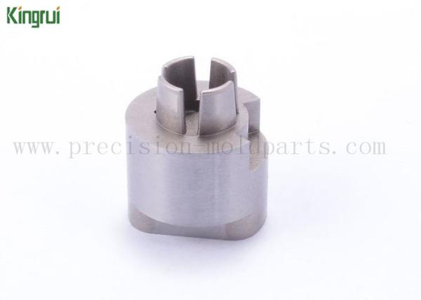 Round Connector Mold Parts +/-0.005mm EDM Tolerance Surface Grinding Machining