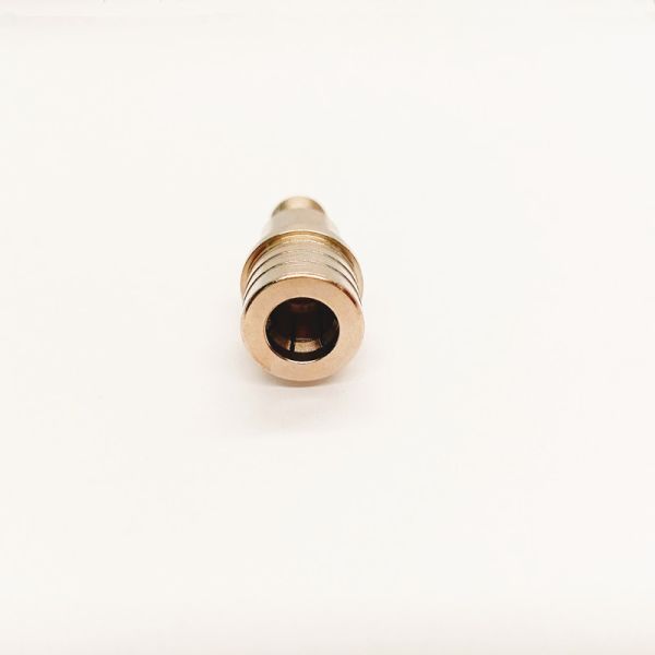 High Performance QMA Male to RPSMA Female RF Connector Adapter with 50Ω Impedance DC-6GHz Frequency Range and Gold-Plated Brass Construction