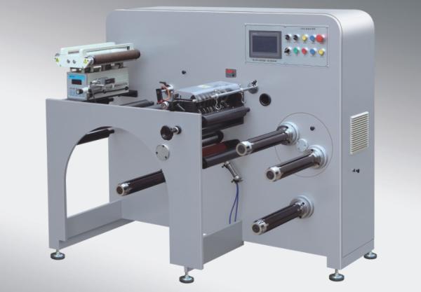 Allfine brand High Speed Sticker/Label Slitting Machine And Rewinding Machine narrow roll servo driven turret rewind