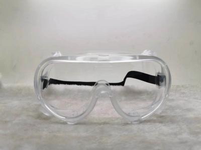 Anti Splash Medical Safety Goggles Pc Lens Safety Glasses 70 - 80mm Width