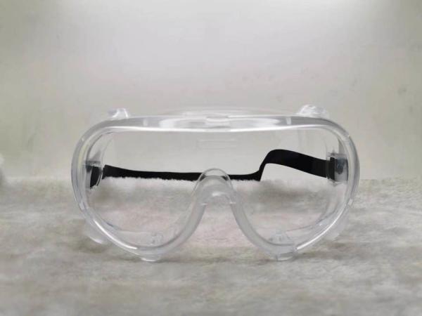 Anti Splash Medical Safety Goggles Pc Lens Safety Glasses 70 - 80mm Width