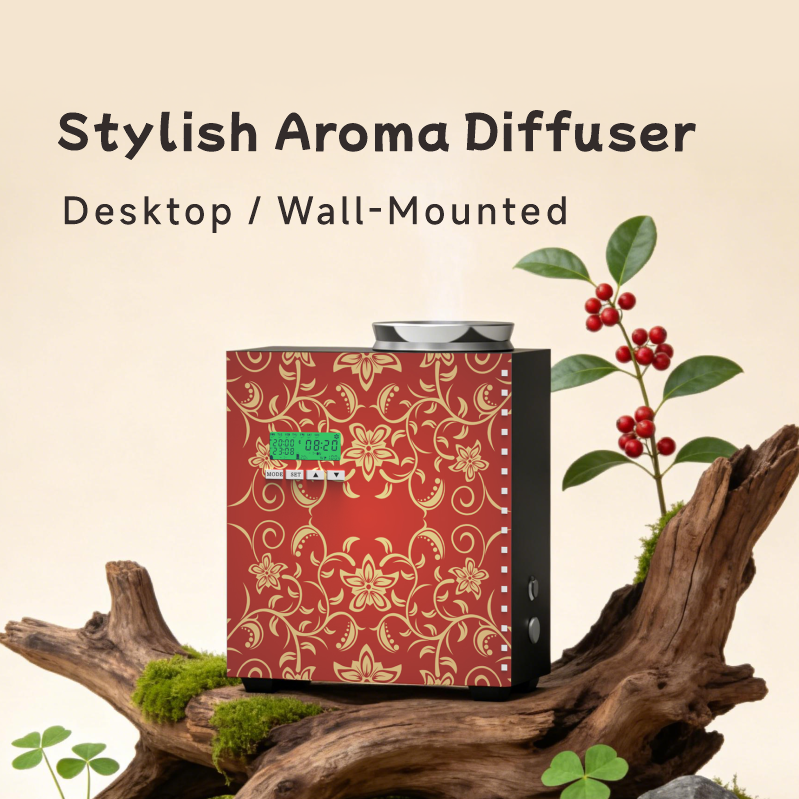 100-300m3 Coverage Commercial Aroma Diffuser With Two Fluid Atomization Technology