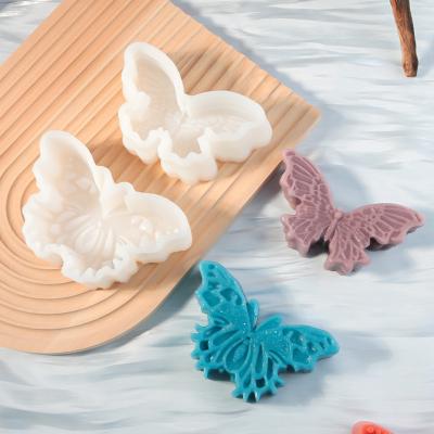 MHC Animal Butterfly Mold For Candles Wholesale , Large Unique 3d Candle Silicone Molds