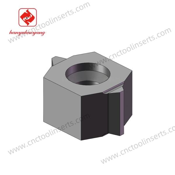 Thermal Insulation Carbide Cutter Inserts Sturdy Gear Shaping And Milling Insert LNCQ1206-74.528-4