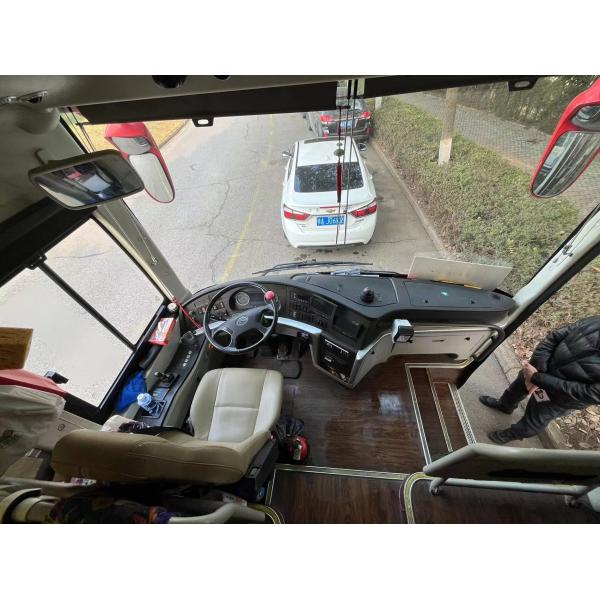 Подержанный автобус для продажи Yutong ZK6115 Чистый электрический автобус 48 мест 2017 год Сдвижное окно