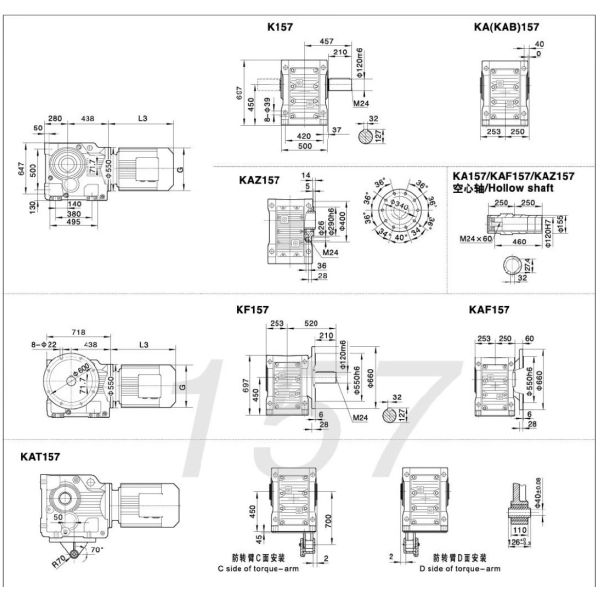 79 Kilowatt 90 Degree High Efficiency Helical Bevel Gearbox Reducer Gear Motor for Industrial Machinery
