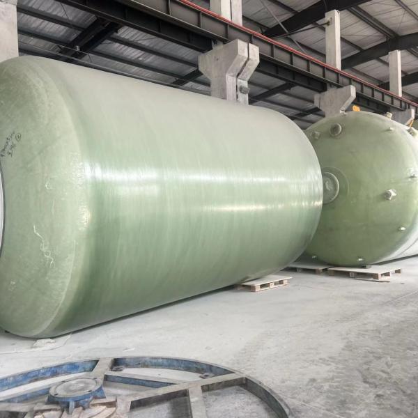 2500 Mm Filament Winding Grp Water Tank Harmless Treatment High Strength