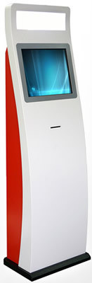 19 Infrared Touch Screen Lobby Kiosk/ Queuing Kiosk with Thermal Printer For Hotel