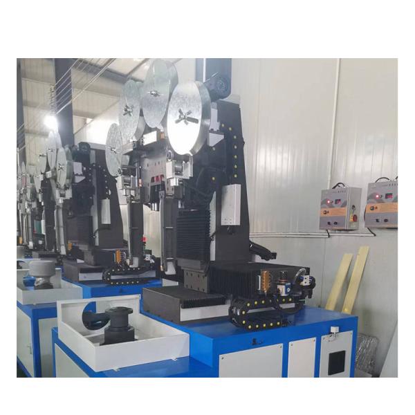 Automatic Aluminium Pot Polishing Machine For Cookware Belt Sanding