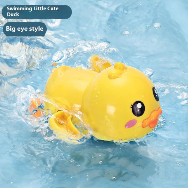 Yellow Duck Bath Toy for Toddlers Lovely Floating Bath Duck Mini Water Clockwork PVC Educational Swimming Toy Bathroom Children