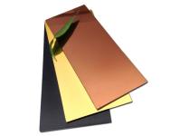 Excellente isolation acoustique panneau composite en aluminium en bois avec installation facile