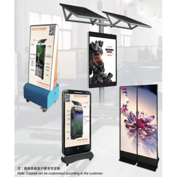 RGB Colors Smart Led Poster 90° Beam Angle Advertising Purpose Intergrated Audio Speaker