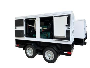 1000kW Durável Perkins Generac Gerador Diesel Portátil Conjunto Com Nível de Ruído 75dBA