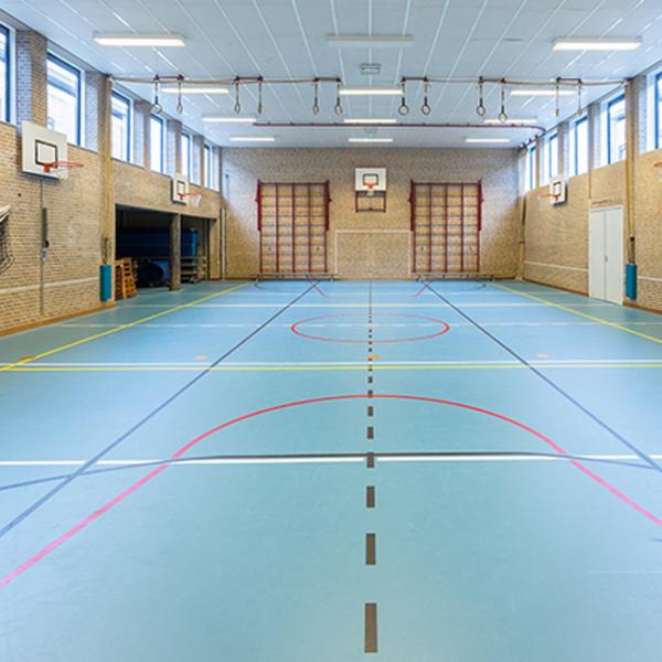 Wear-Resistance PVC Sports Flooring Acoustic Table Tennis Floor In Roll