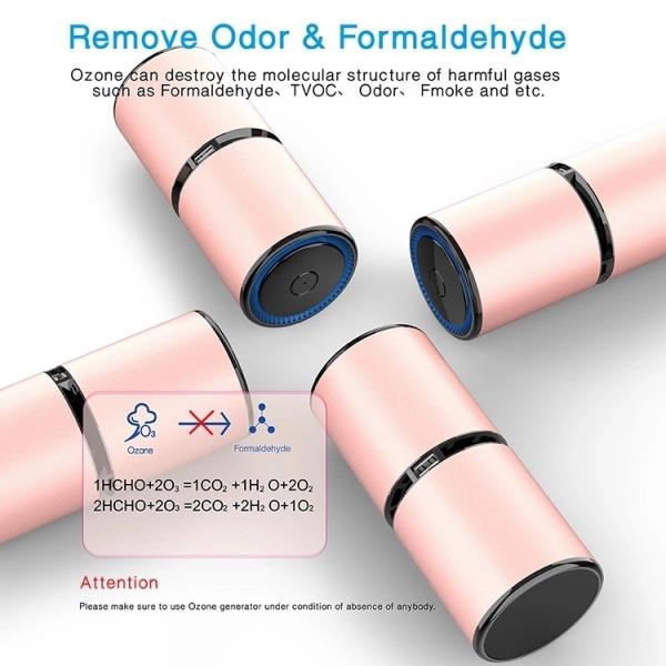 99,99% mini portátil da remoção do odor dos purificador PM2.5 do ar do carro de Hepa